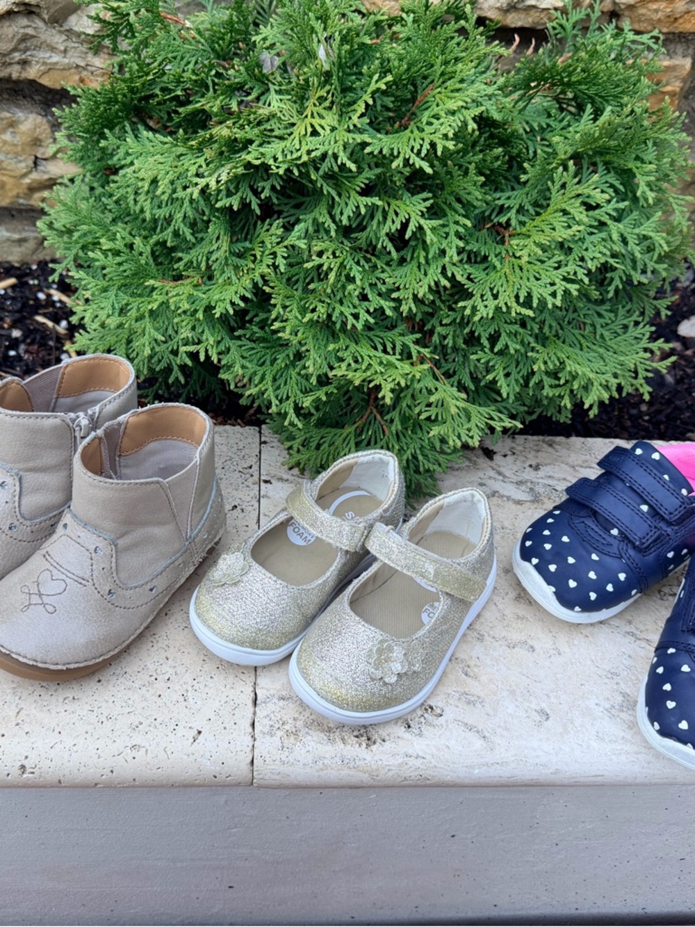 Baby girls first shoes size 5 bundle